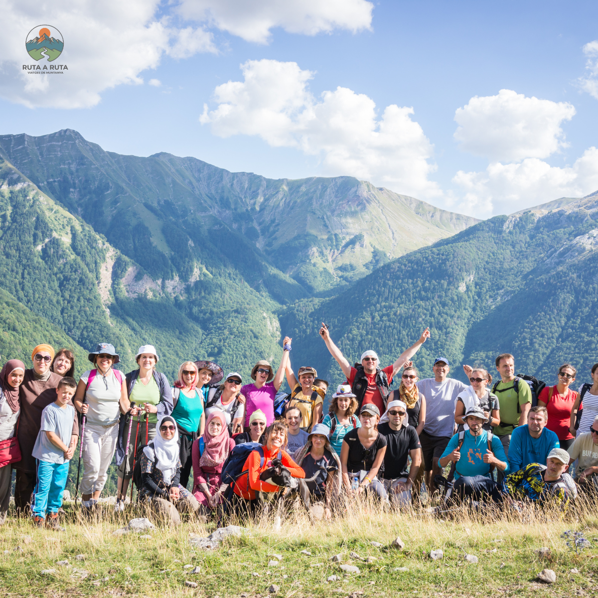 Equip gaudint de la natura - Ruta a Ruta